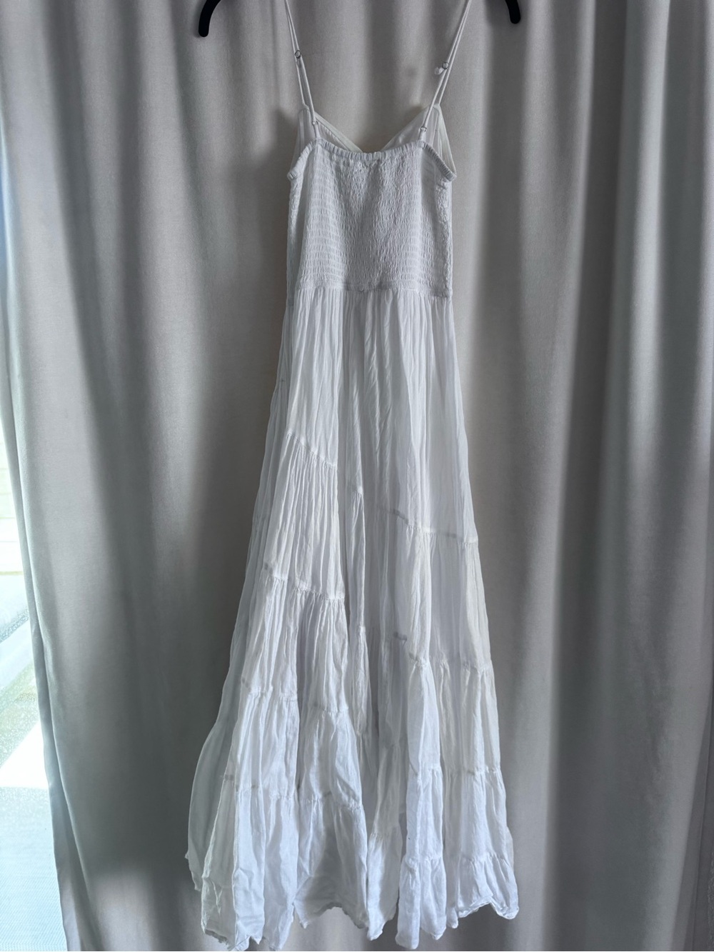 Free PeopleWhite Spaghetti-Strap Maxi Dress - Picture 2 of 3